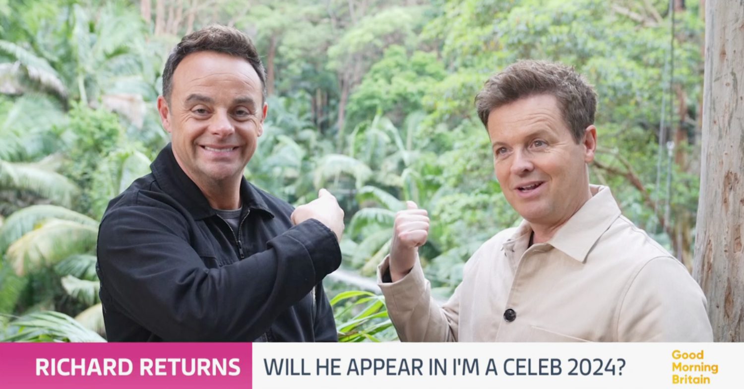 Ant and Dec on Good Morning Britain