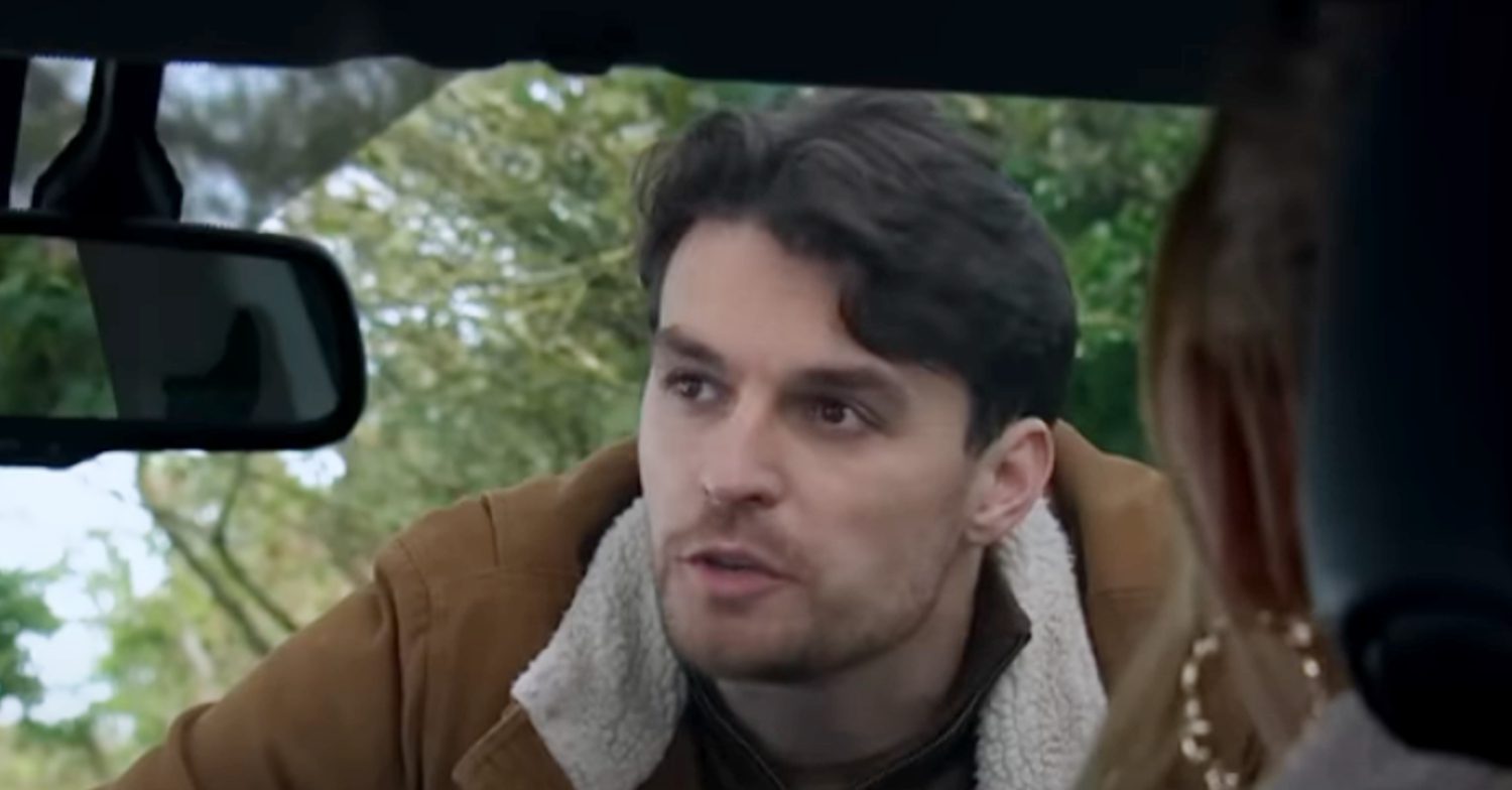 Emmerdale's Mack is staring into Amy's car