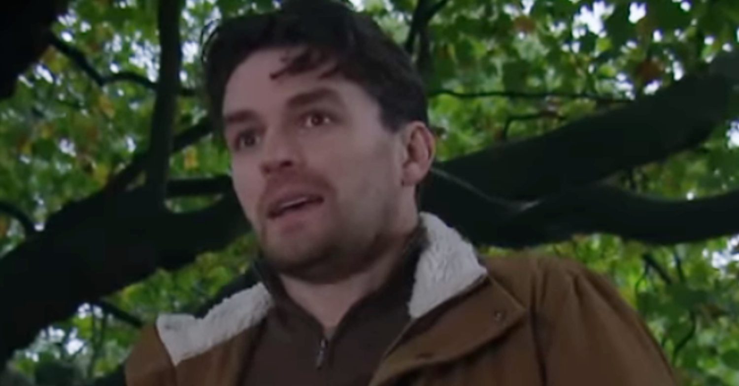 Emmerdale's Mack is in disbelief