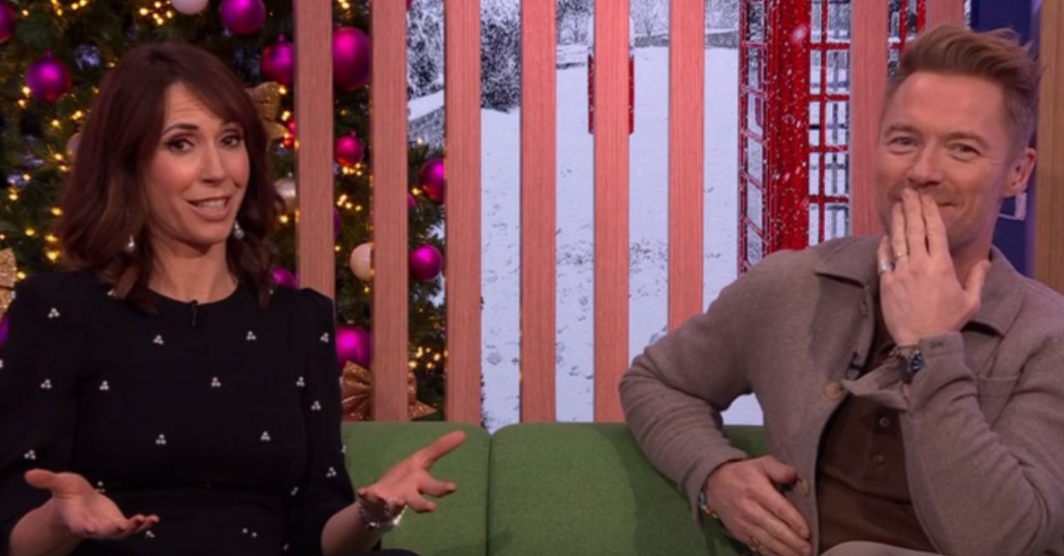 Alex Jones and Ronan Keating on The One Show 
