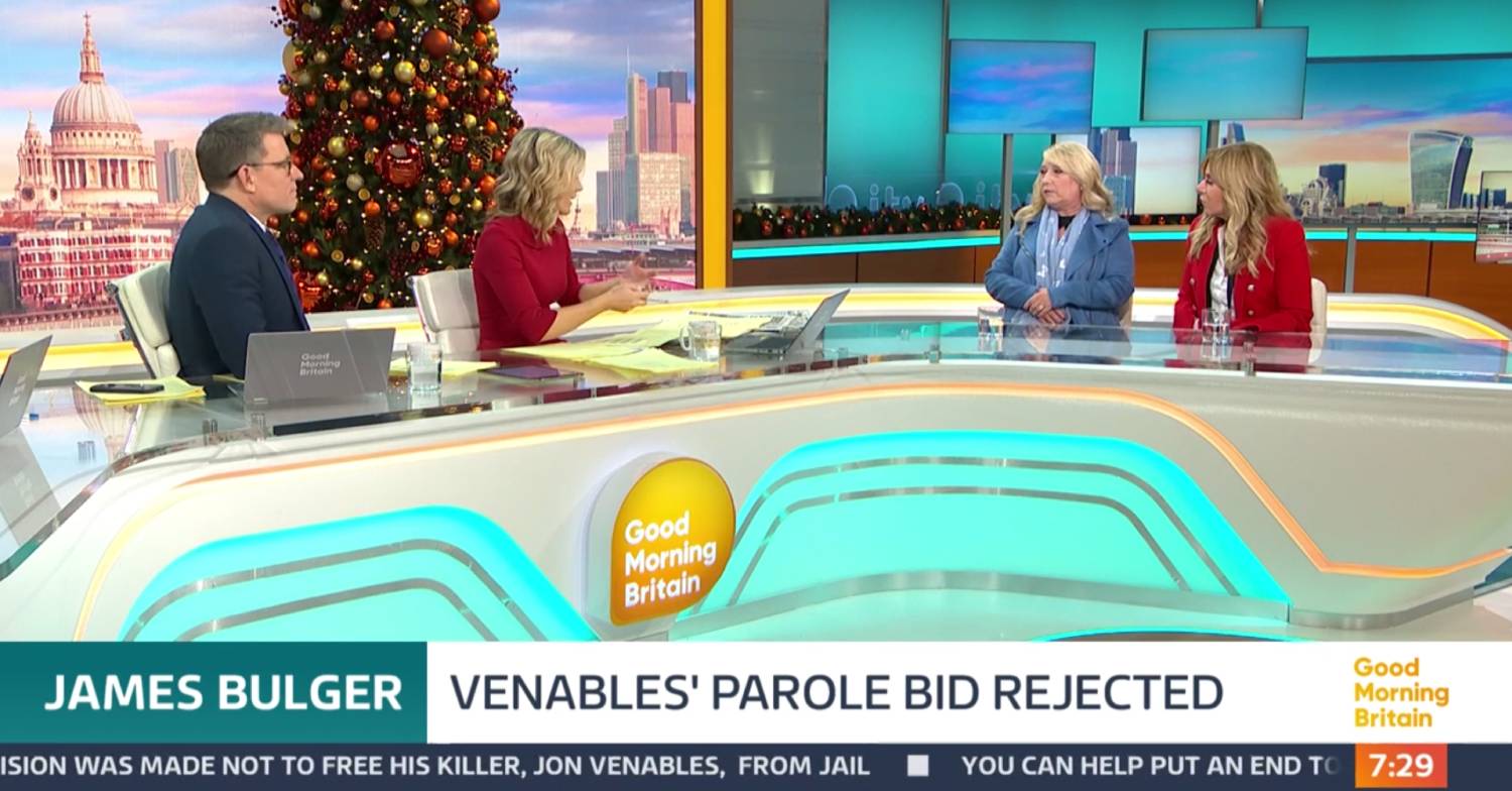 James Bulger mum Denise Fergus appears on GMB today