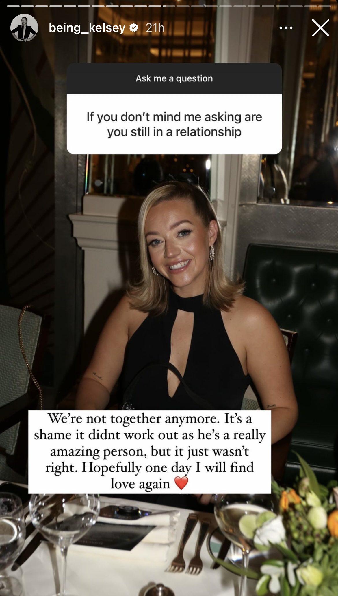 Kelsey Parker Instagram Story