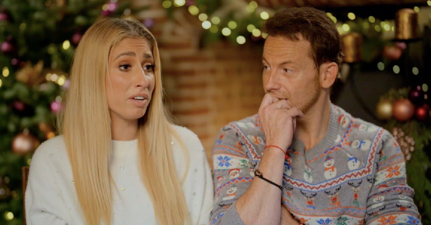Stacey Solomon and Joe Swash