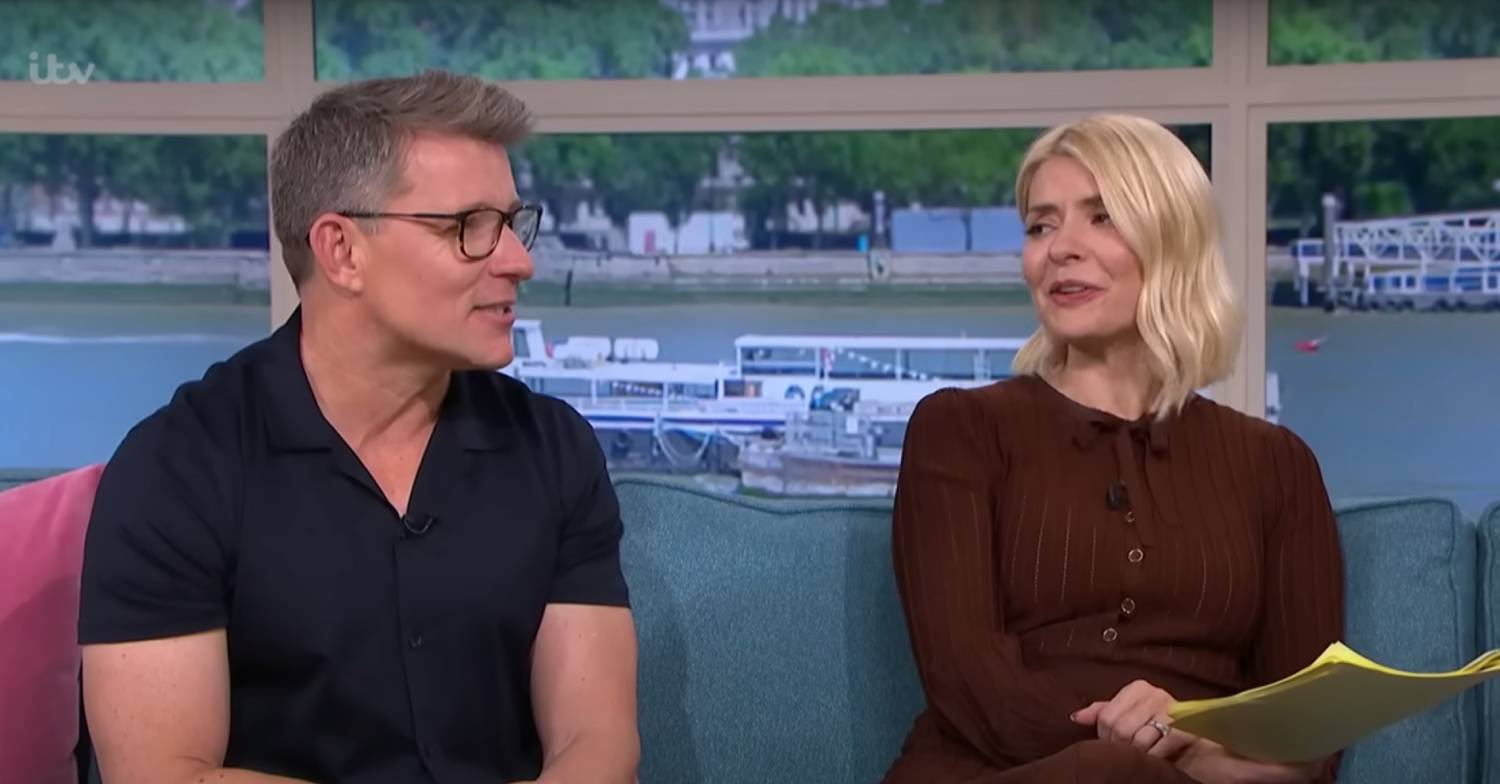 Ben Shephard hosts This Morning with Holly Willoughby
