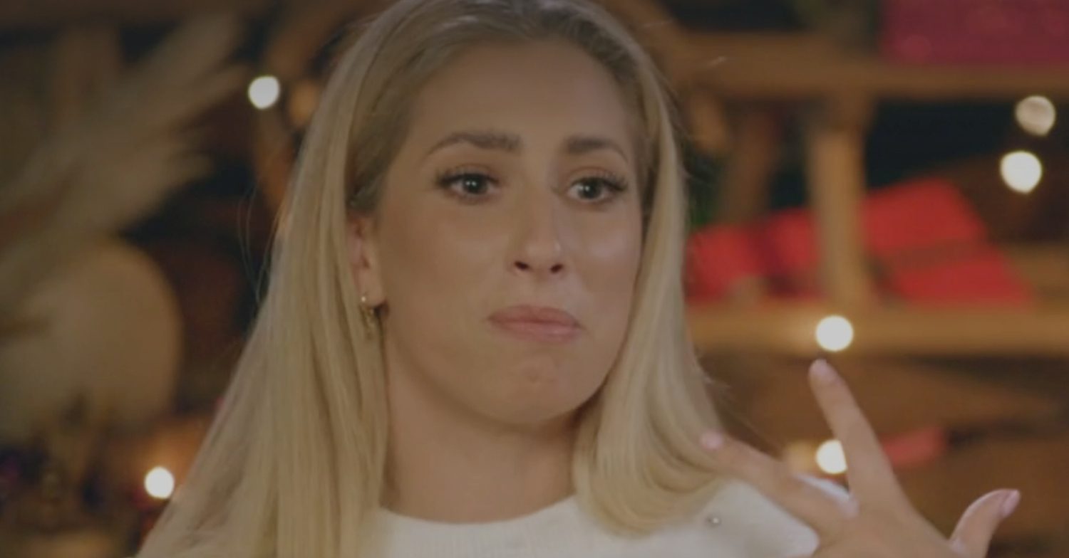 Stacey Solomon spoke about her kids on her show