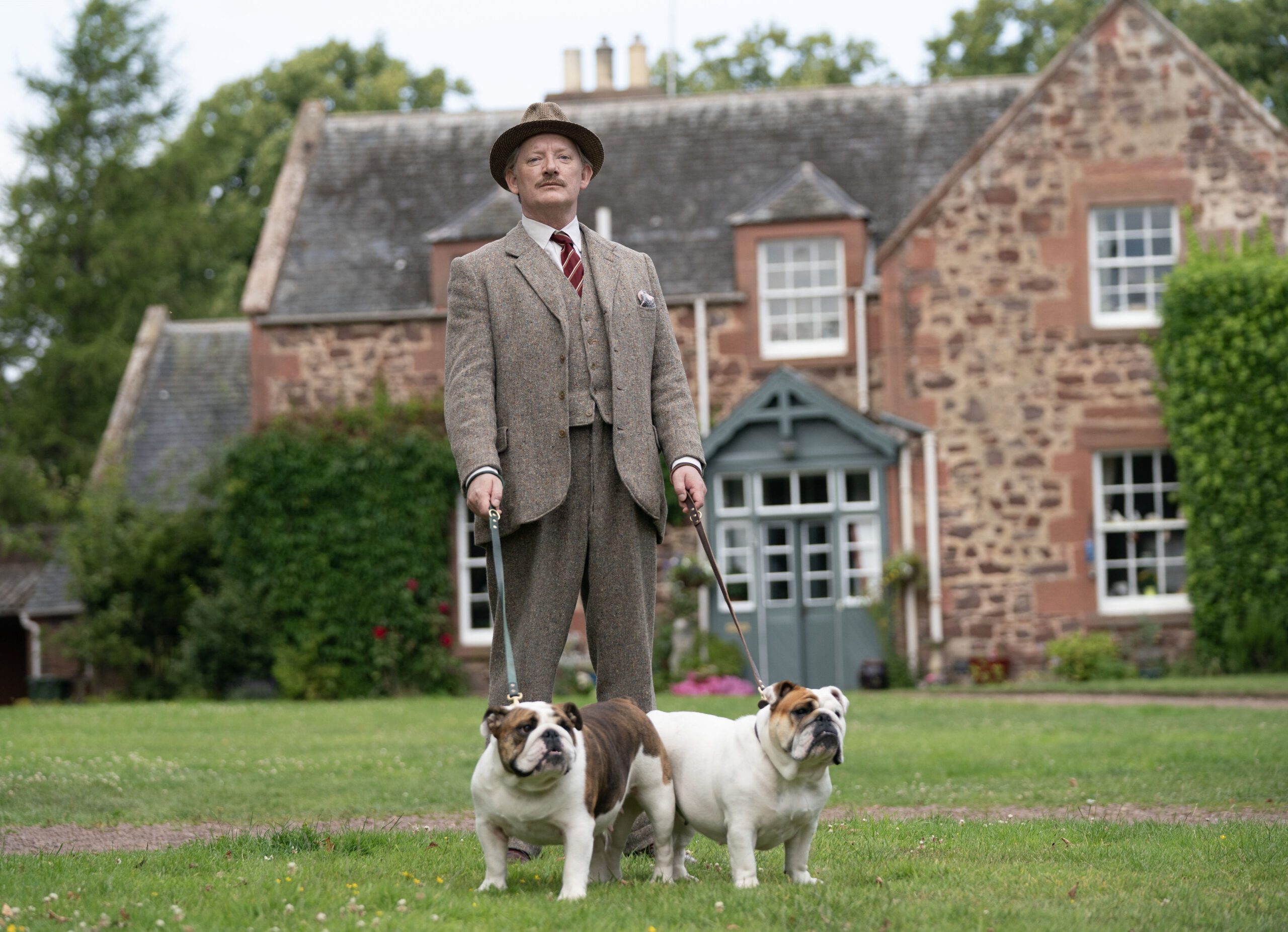 Douglas Henshall as Major Horton in BBC One's Murder is Easy