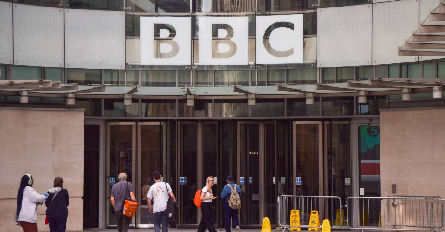 A view of BBC Broadcasting House in London