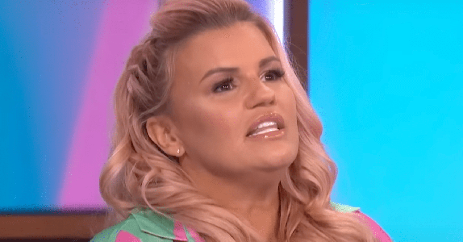 Kerry Katona speaking on Loose Women