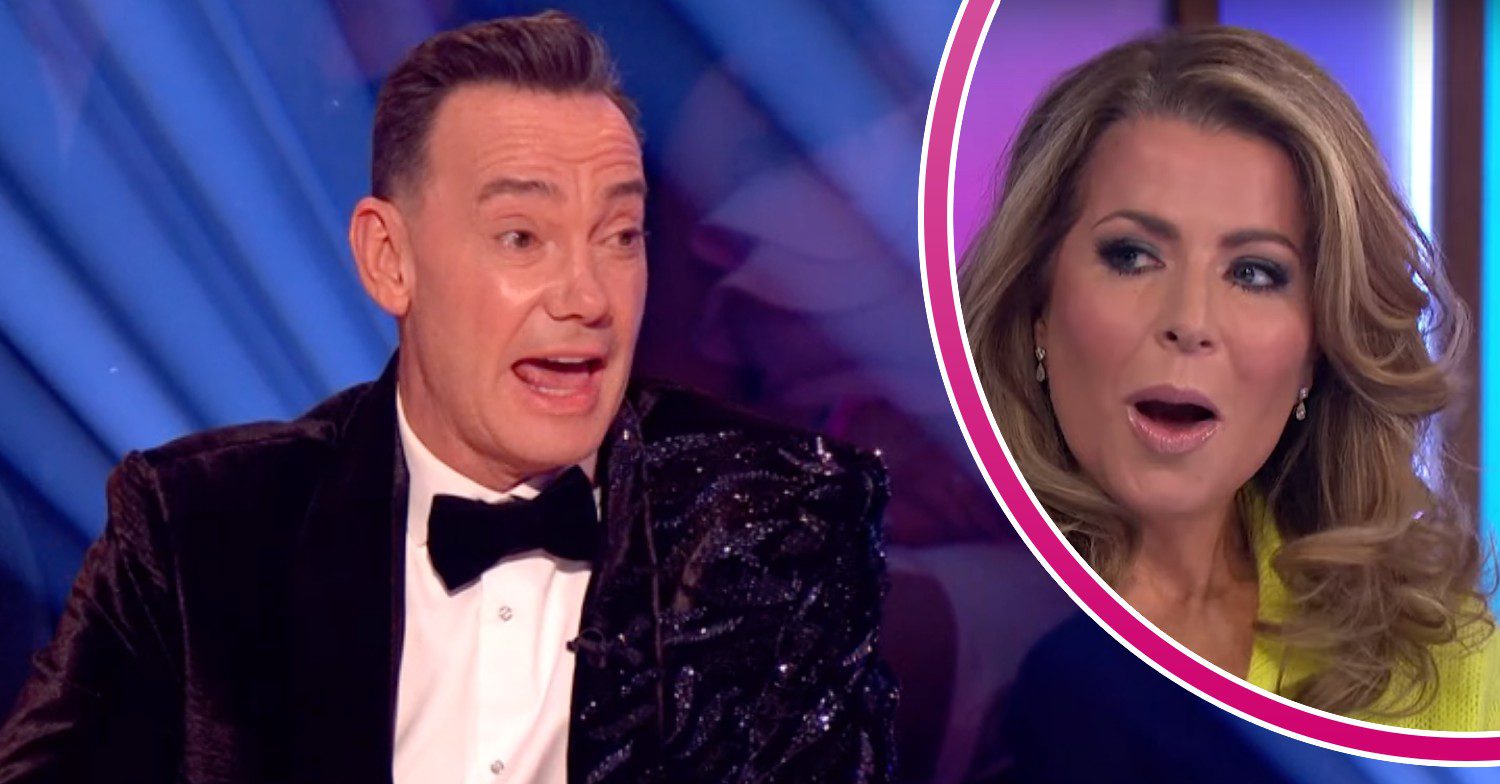 Strictly Come Dancing judge Craig Revel Horwood makes a remark about Natasha Kaplinsky