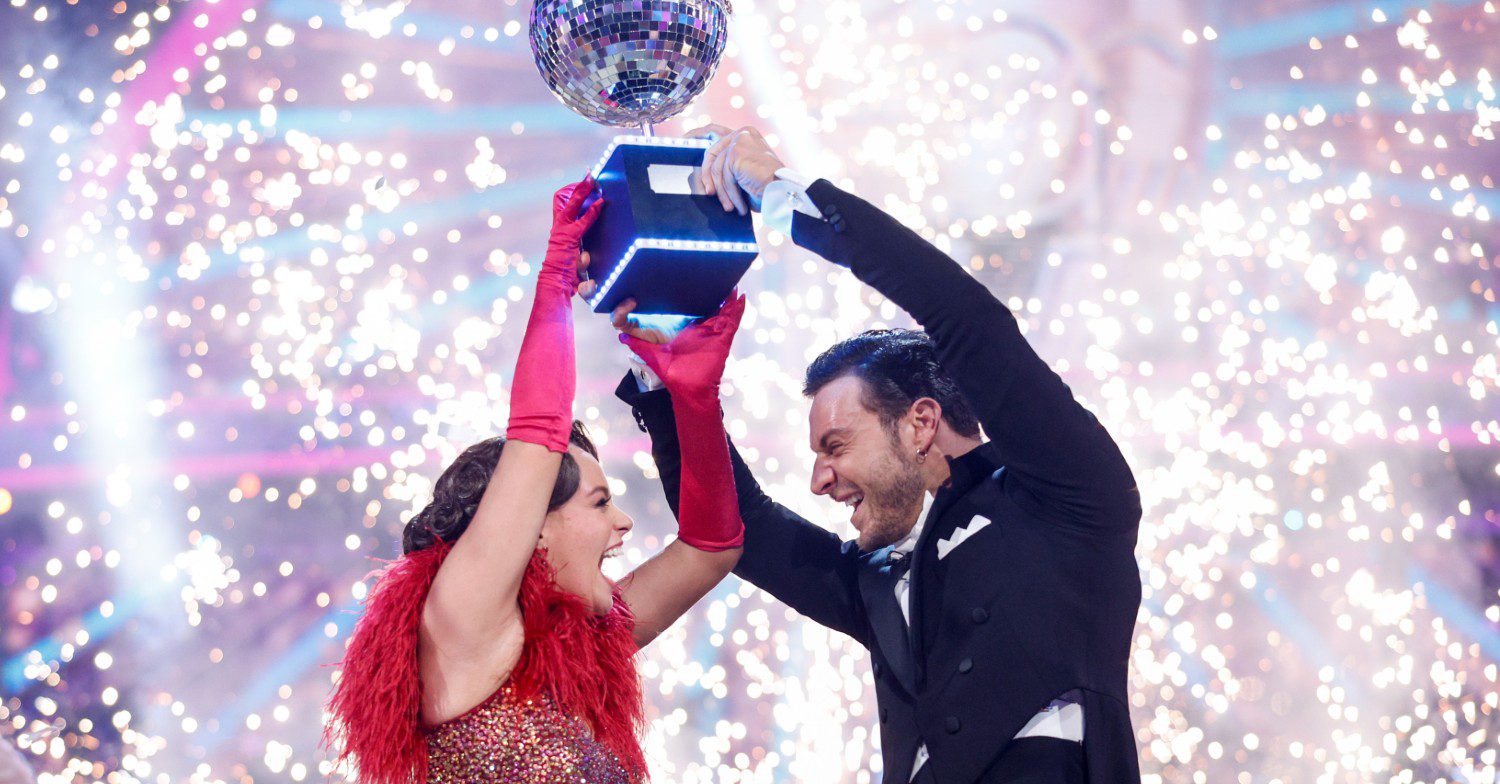 Ellie and Vito on Strictly 