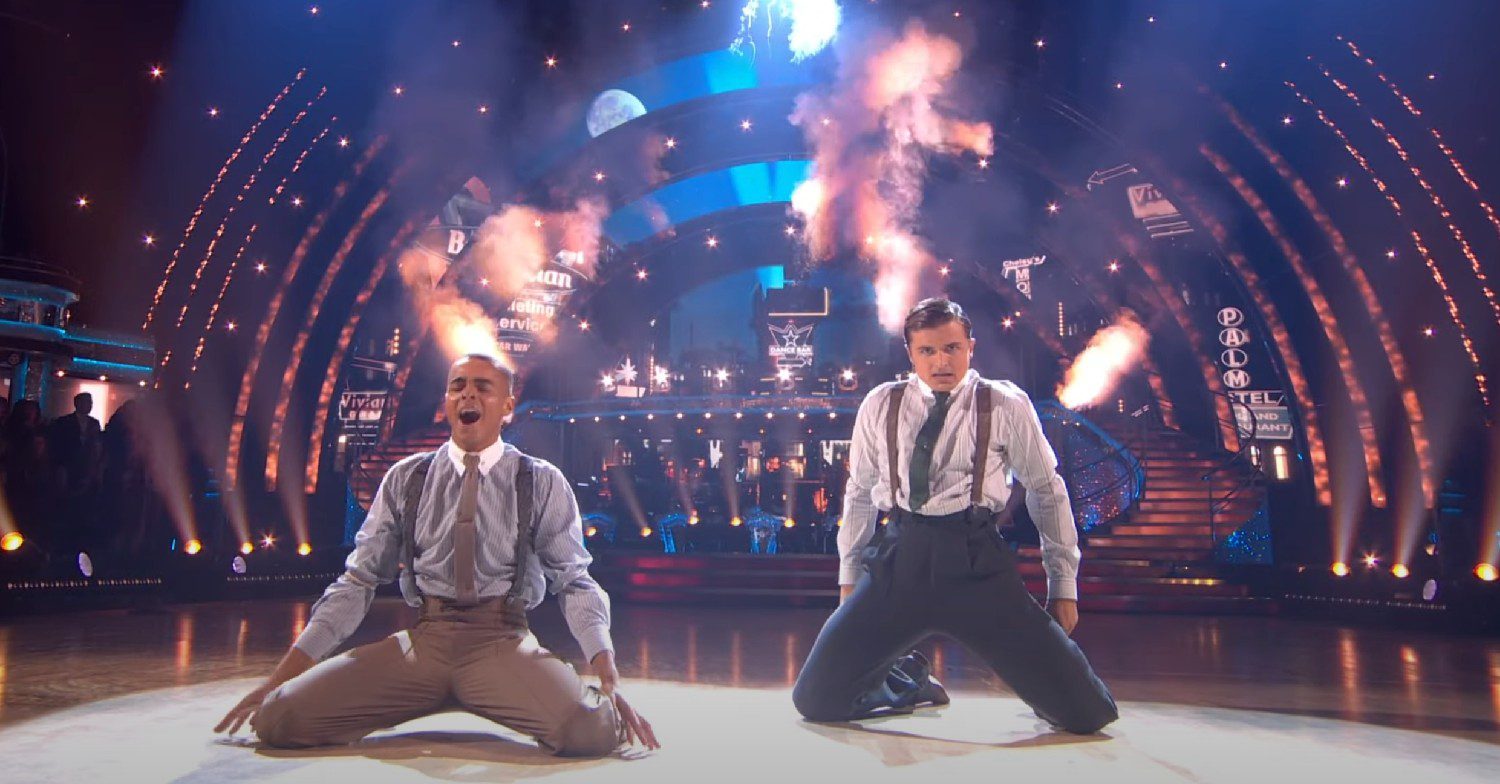 Layton and Nikita on Strictly