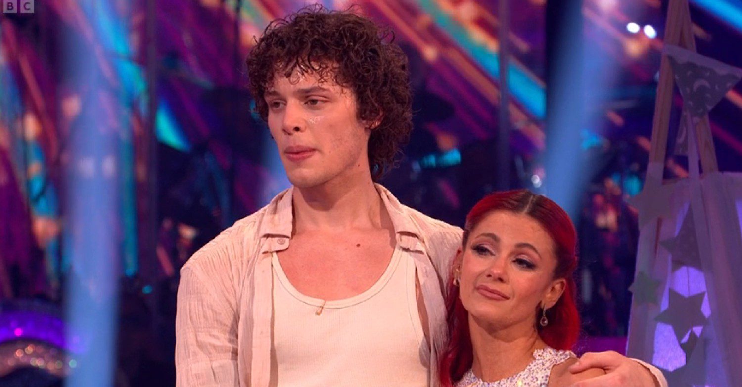 Dianne Buswell and Bobby Brazier on Strictly