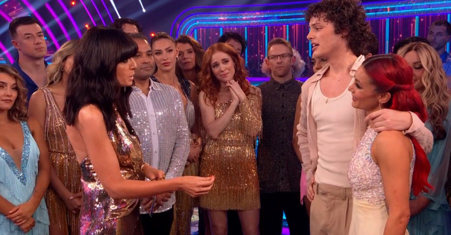 Bobby Brazier and Dianne Buswell on Strictly 