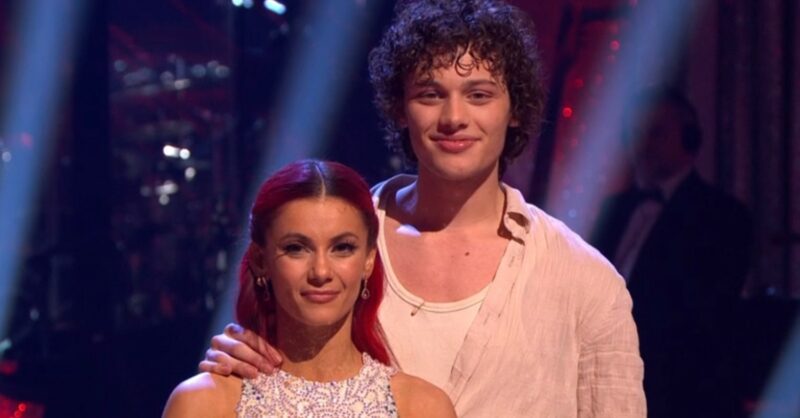 Bobby Brazier and Dianne Buswell on Strictly