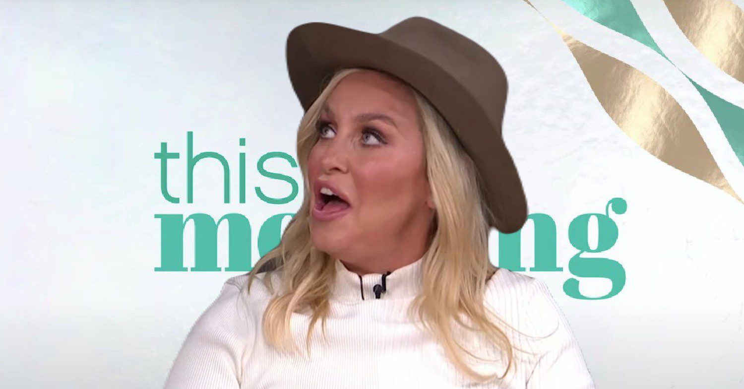 This Morning logo and Josie Gibson