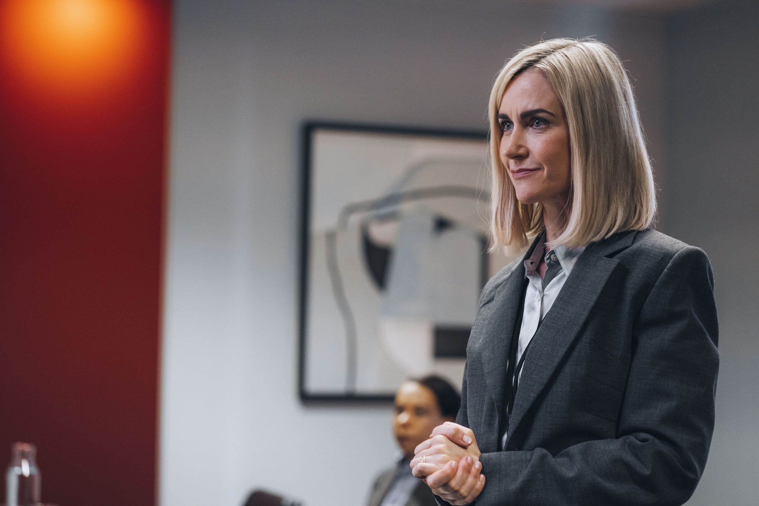 Katherine Kelly as Angela in Mr Bates vs the Post Office 