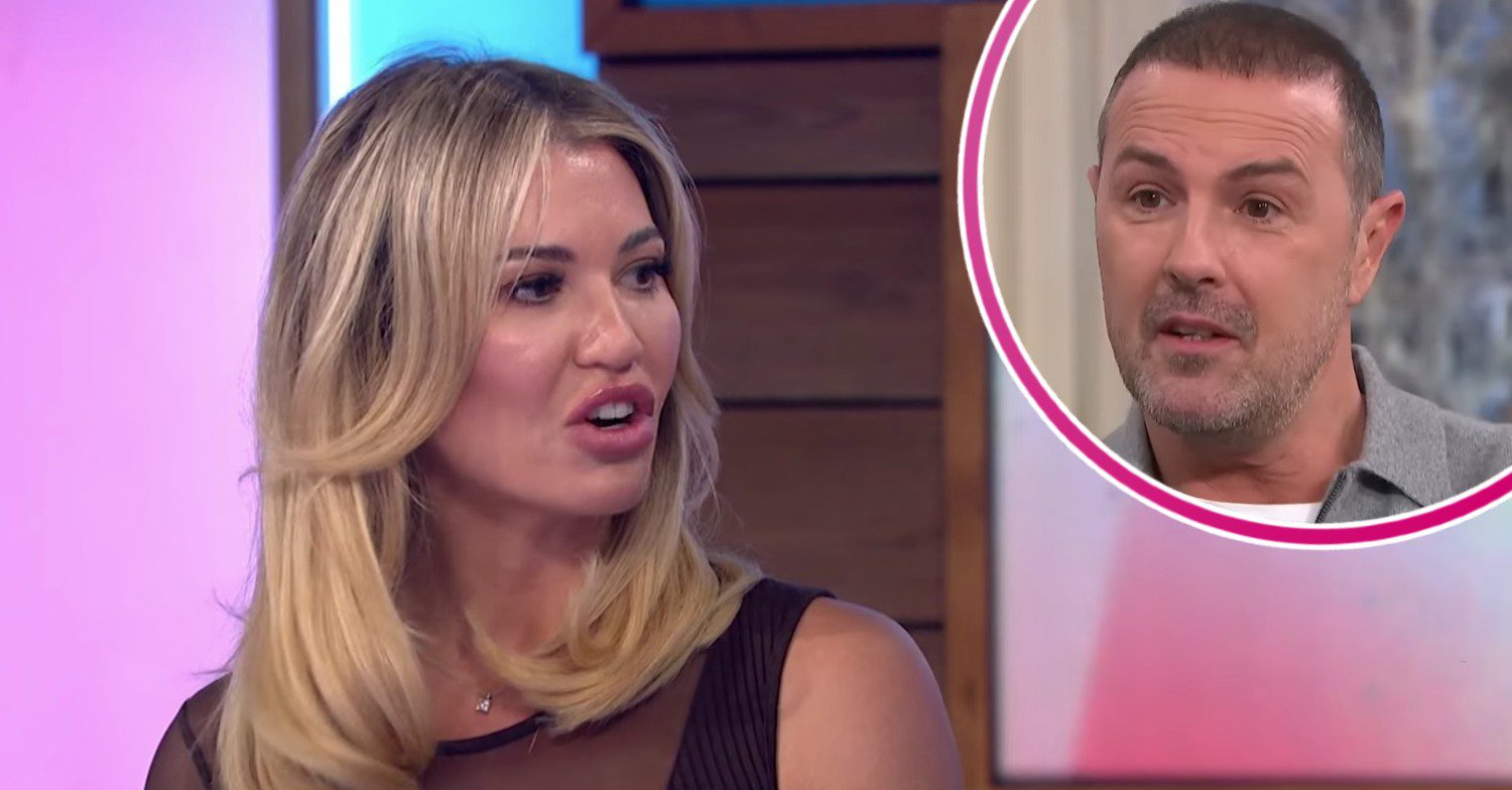 Christine McGuinness and Paddy talking