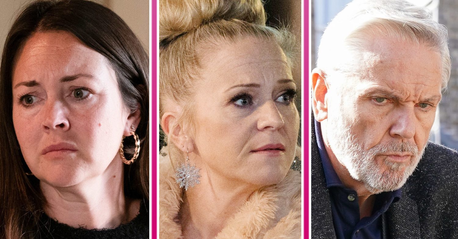 EastEnders' Stacey, Linda, Rocky