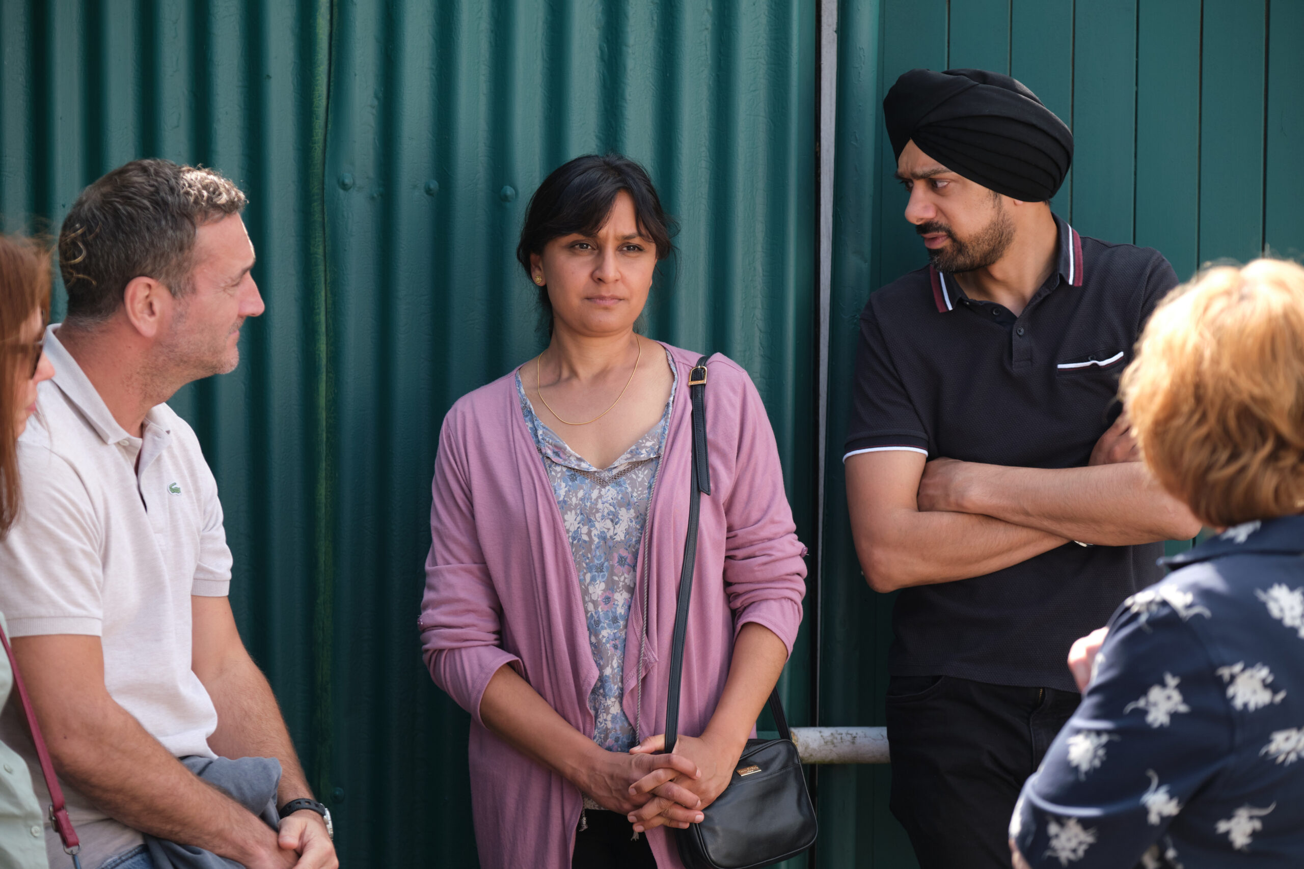 Krupa Pattani as Saman Kaur in Mr Bates vs the Post Office