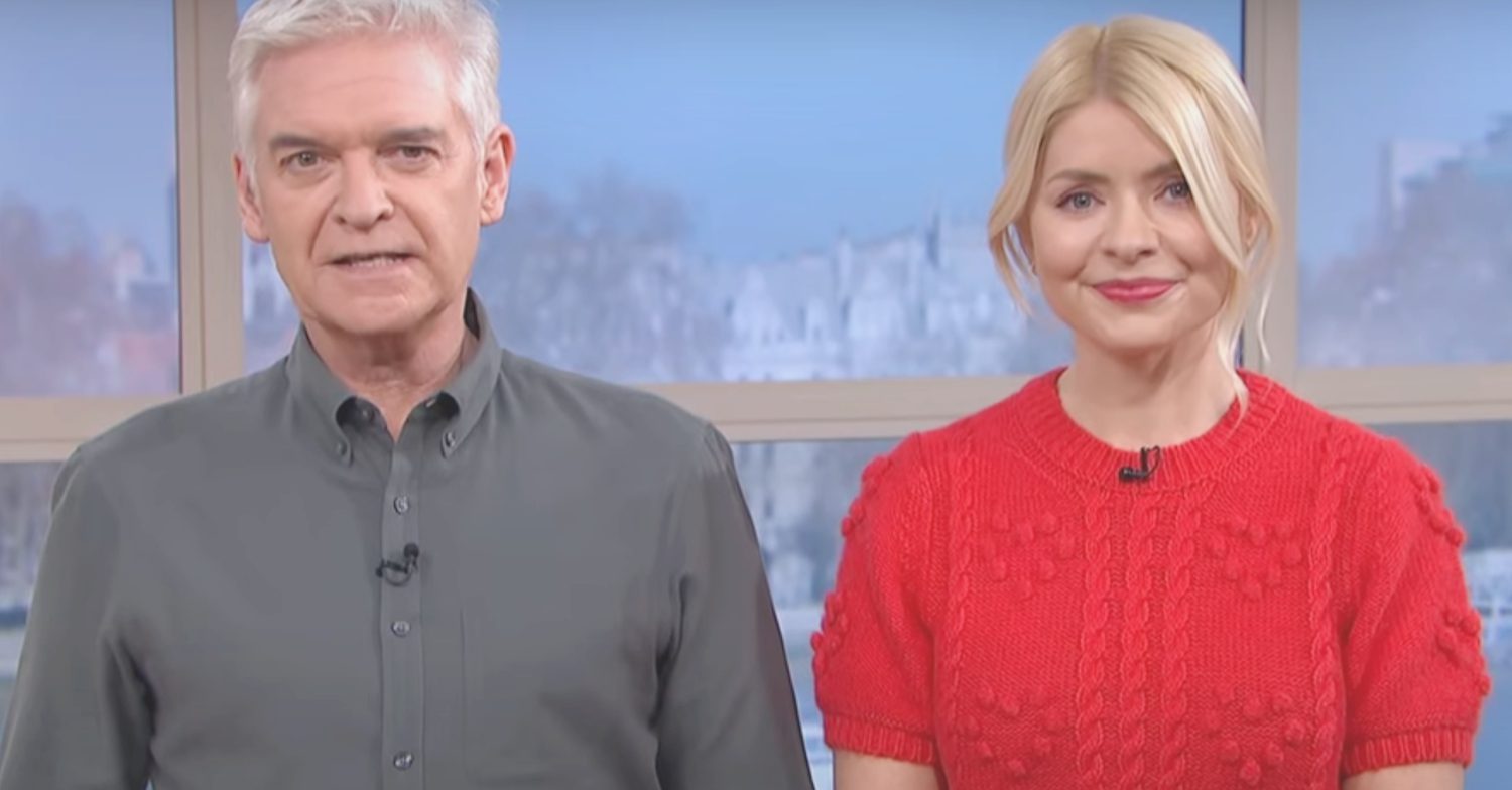 Holly Willoughby and Phillip Schofield presented This Morning