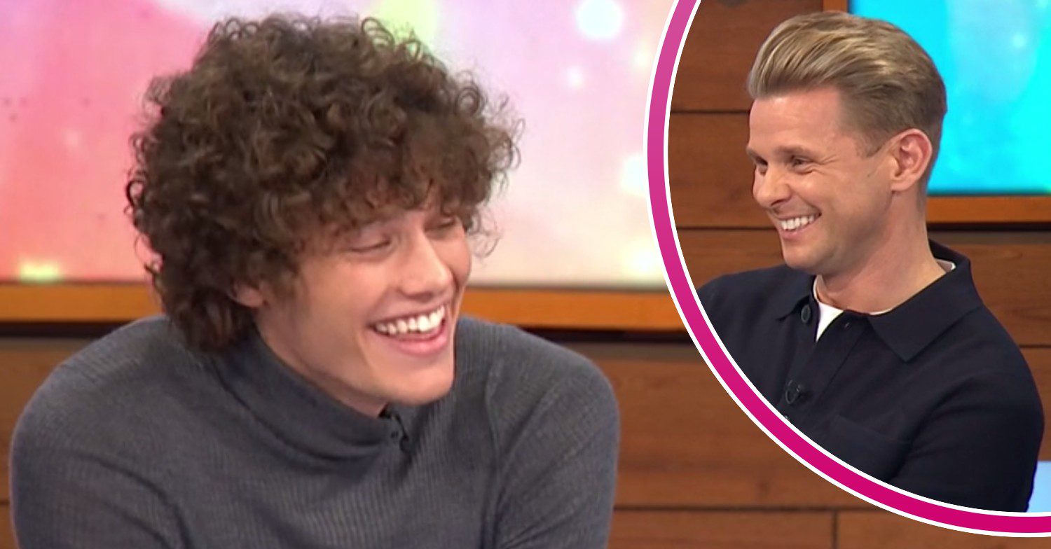 Bobby Brazier laughs at his own remark about Dianne Buswell on Loose Women today