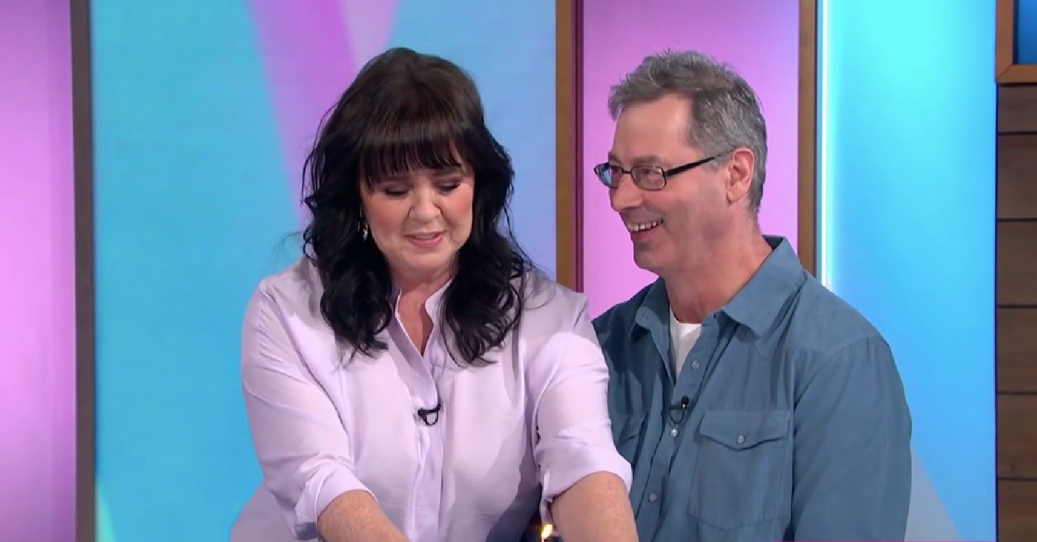 Coleen Nolan and her boyfriend 
