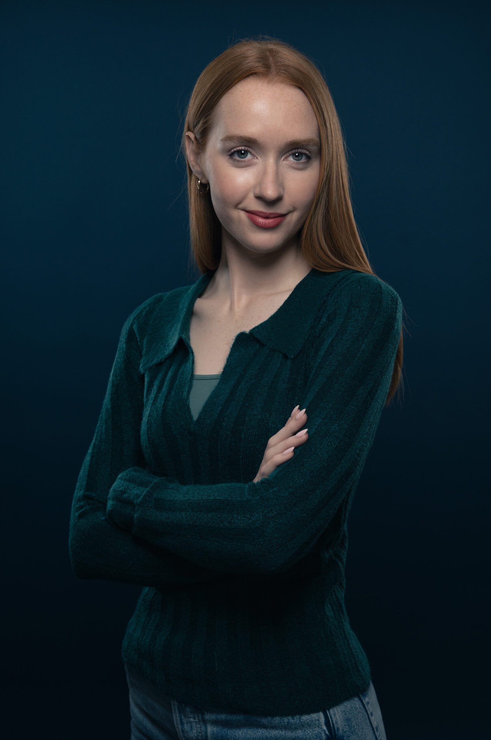 Emmerdale's Chloe Harris is in a promo photo