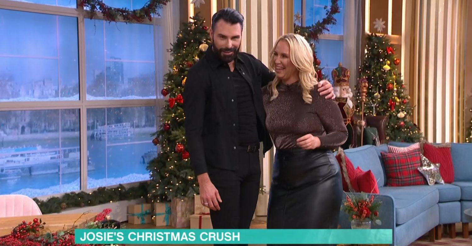 Rylan Clark and Josie Gibson presenting This Morning