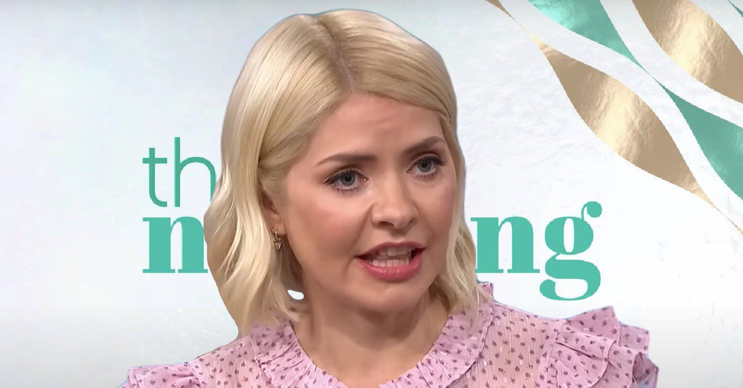 Holly Willoughby and the This Morning logo
