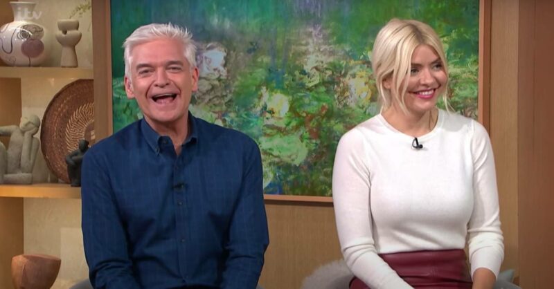 Phillip Schofield and Holly Willoughby co-hosting This Morning