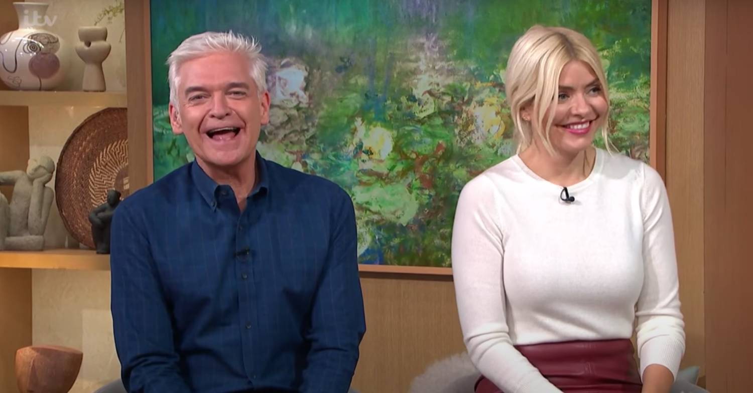 Phillip Schofield and Holly Willoughby co-hosting This Morning