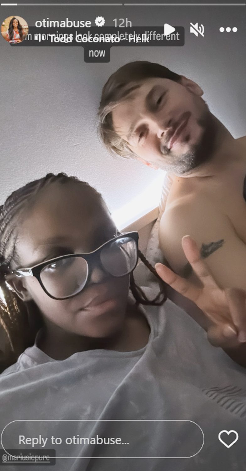 Oti Mabuse spoke about her new born