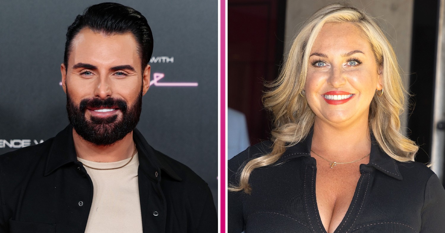 Rylan Clark and Josie Gibson smiling