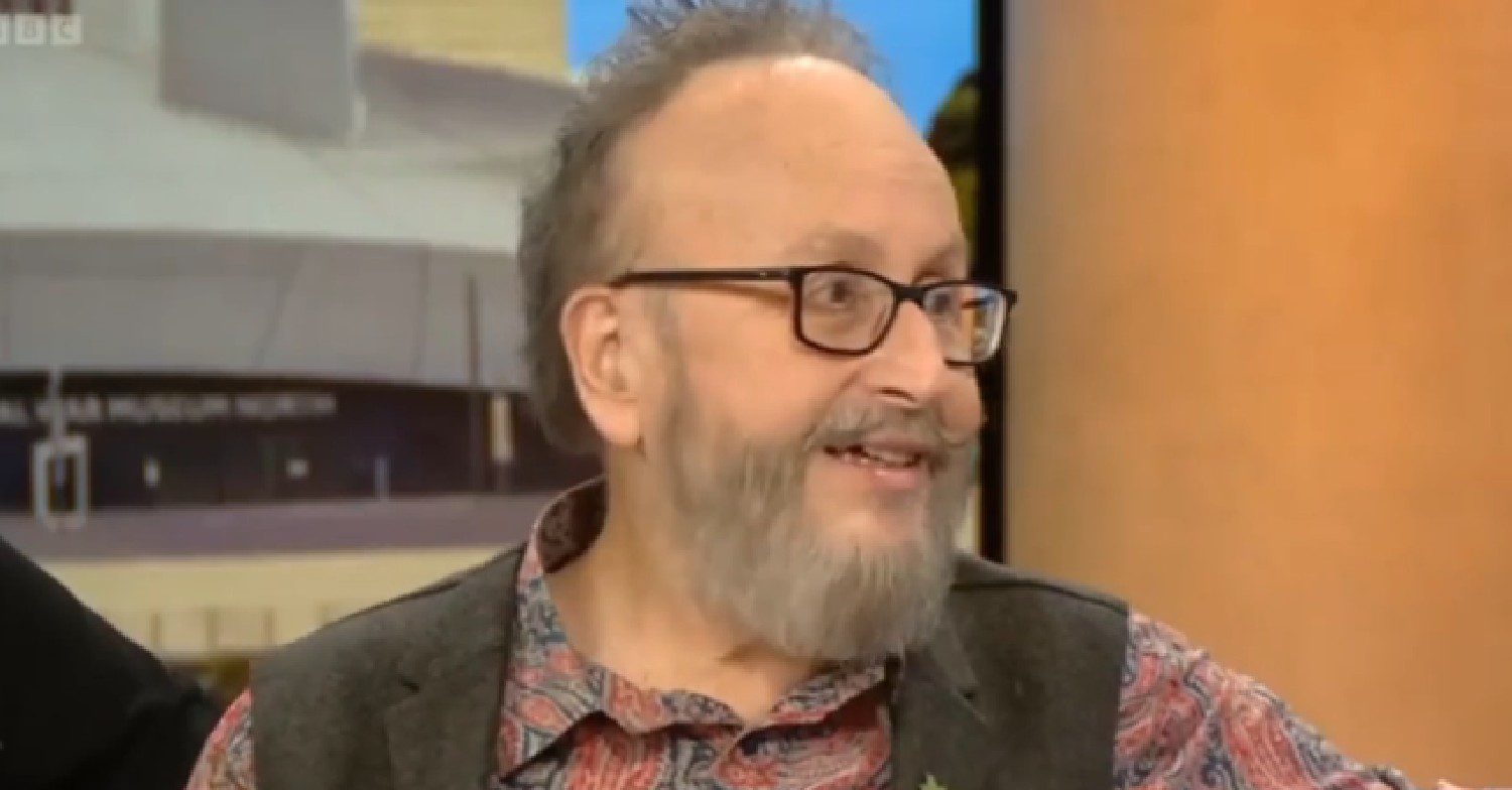 Dave Myers smiling during BBC Breakfast appearance