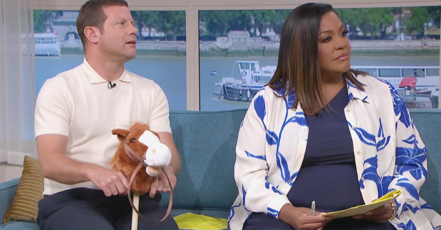 dermot O'Leary and Alison Hammond presenting This Morning