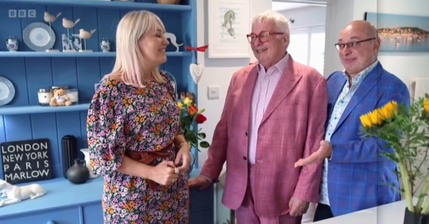 Christopher Biggins and partner Neil on Escape to the Country