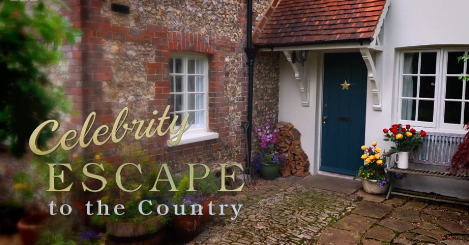 Celebrity Escape to the Country logo (Credit: BBC)