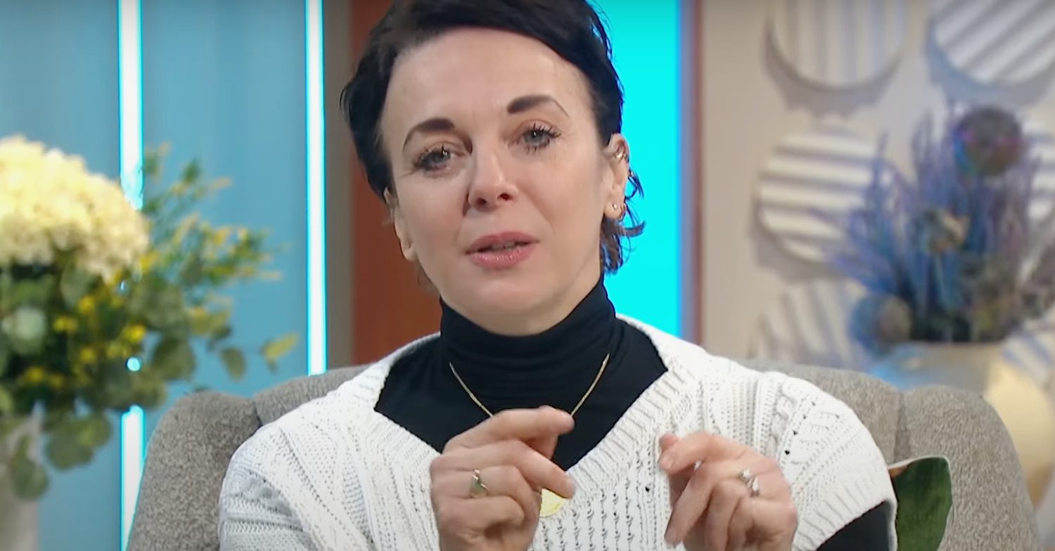 Amanda Abbington spoke about her wedding