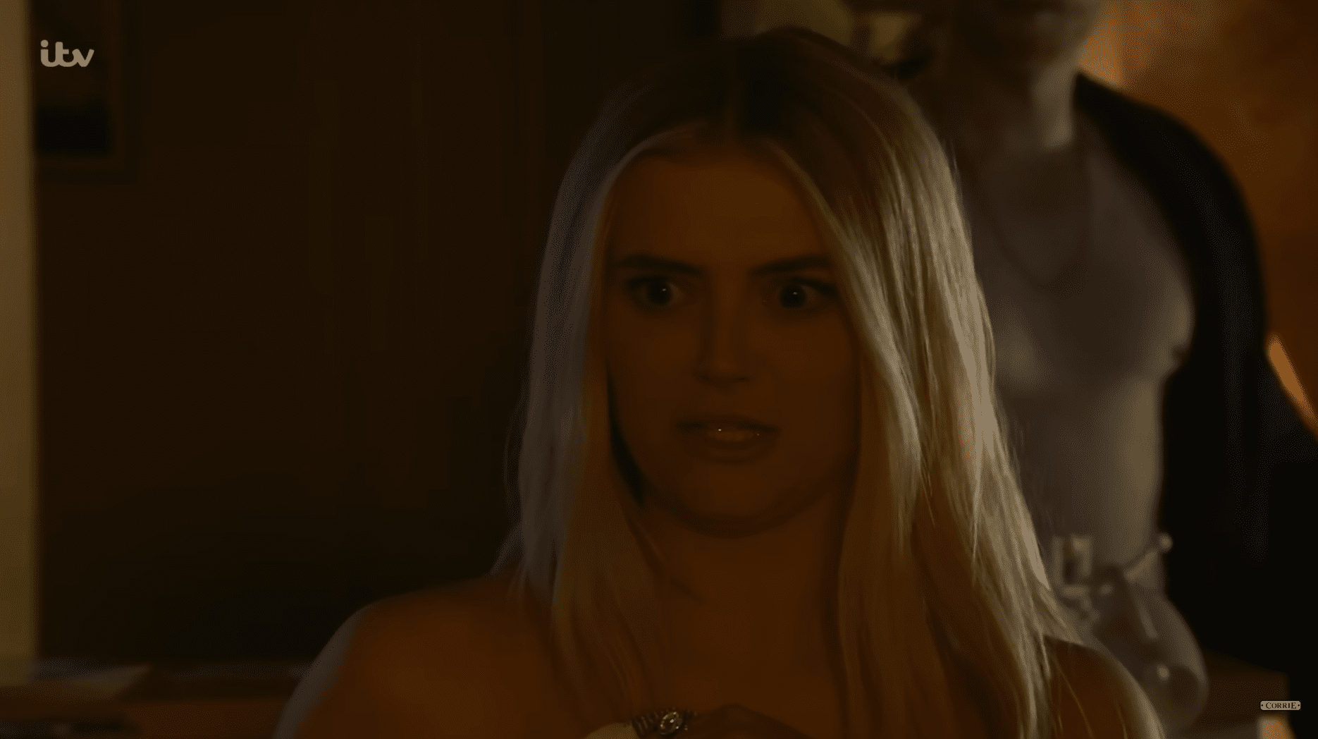 Bethany looks scathingly at Daisy in Corrie