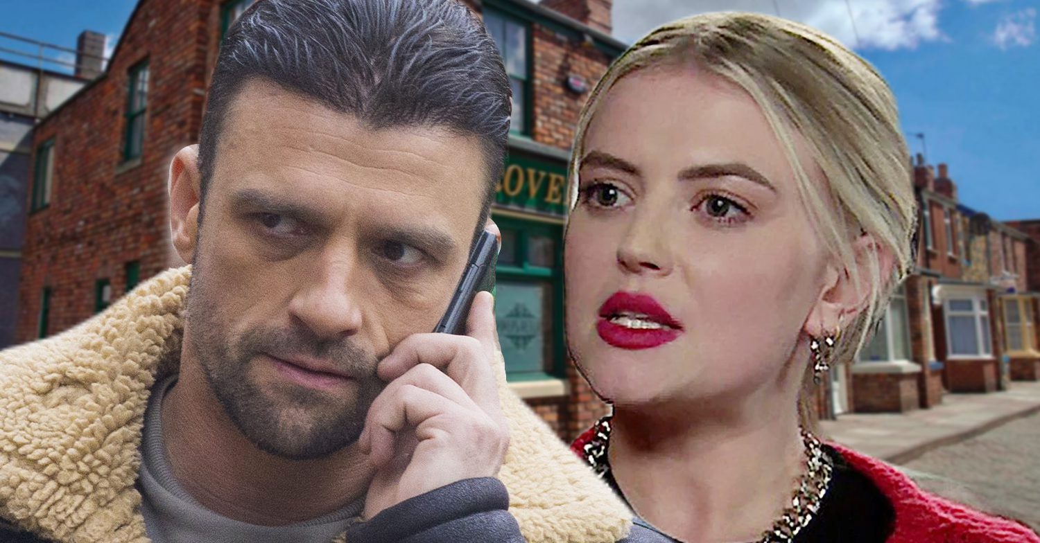 Coronation Street's Damon, Bethany, the background of the Rovers