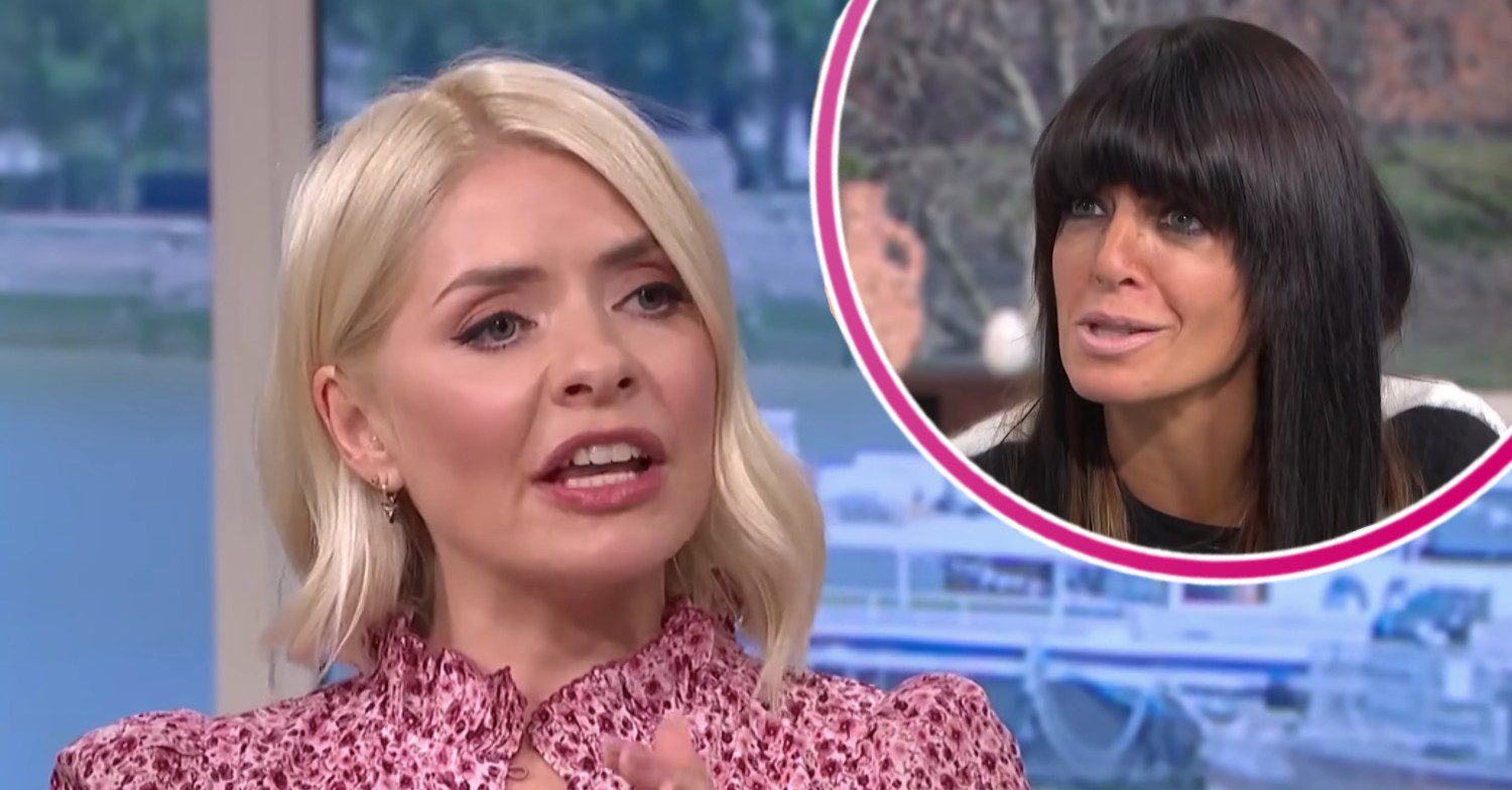 Holly Willoughby and Claudia Winkleman on This Morning