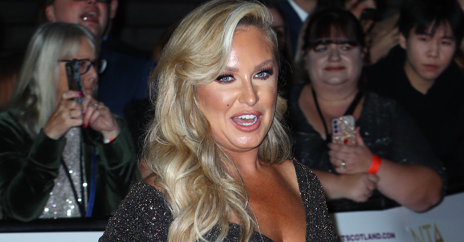 Josie Gibson at the NTA's