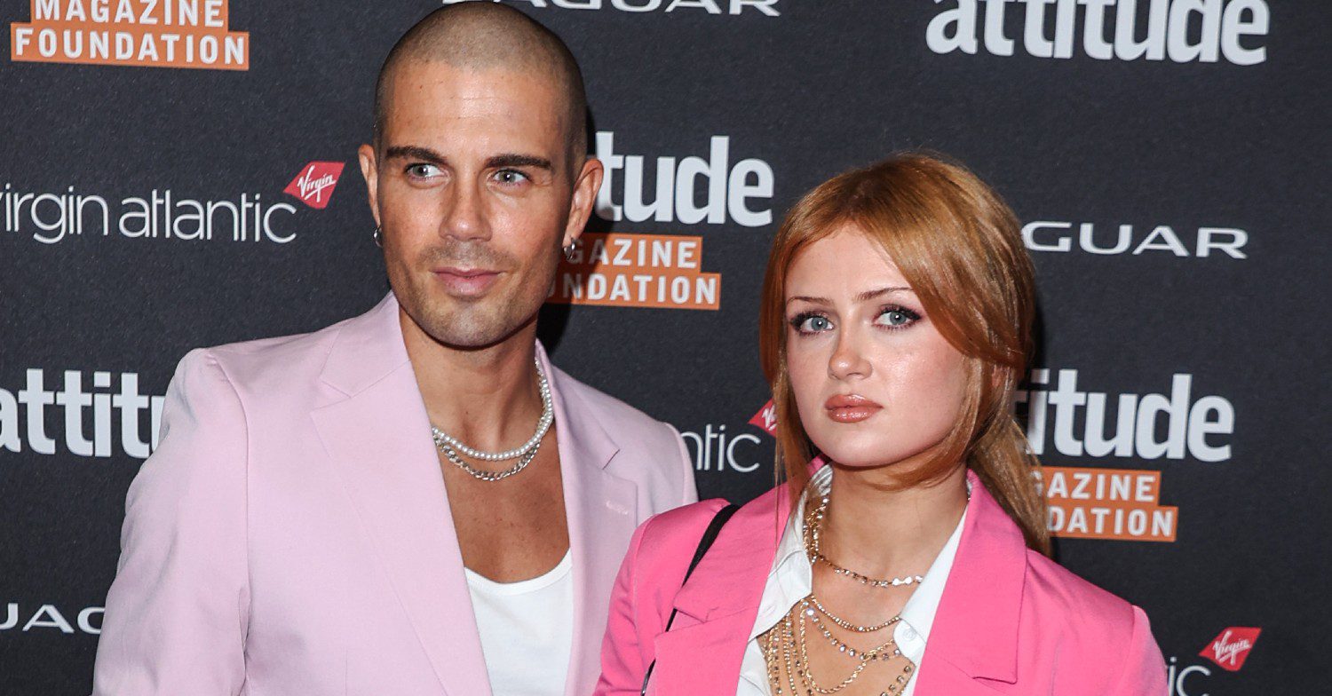 Max George and Maisie Smith posing