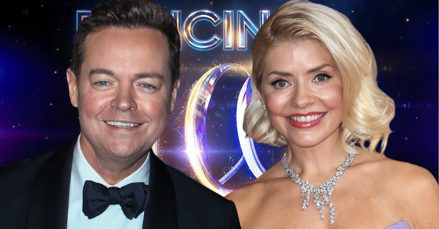 Stephen Mulhern and Holly Willoughby / Dancing On Ice logo