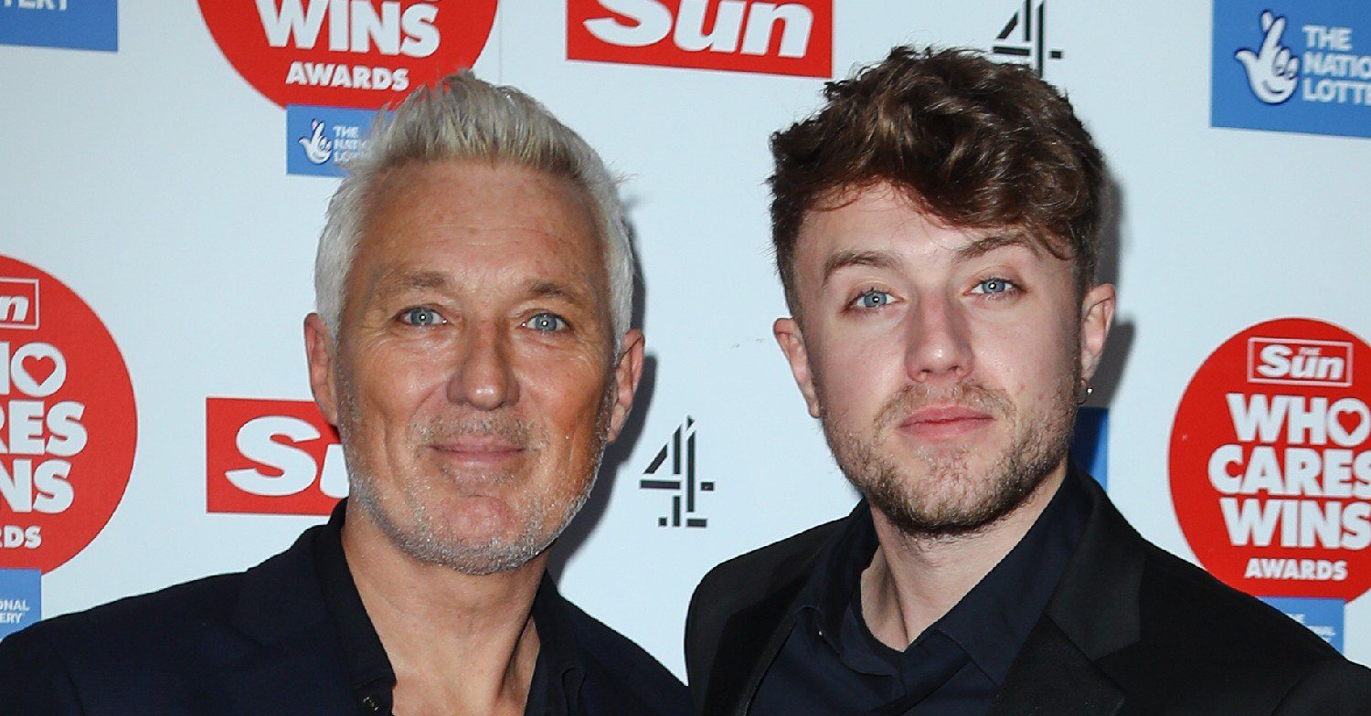 Martin and Roman Kemp smiling