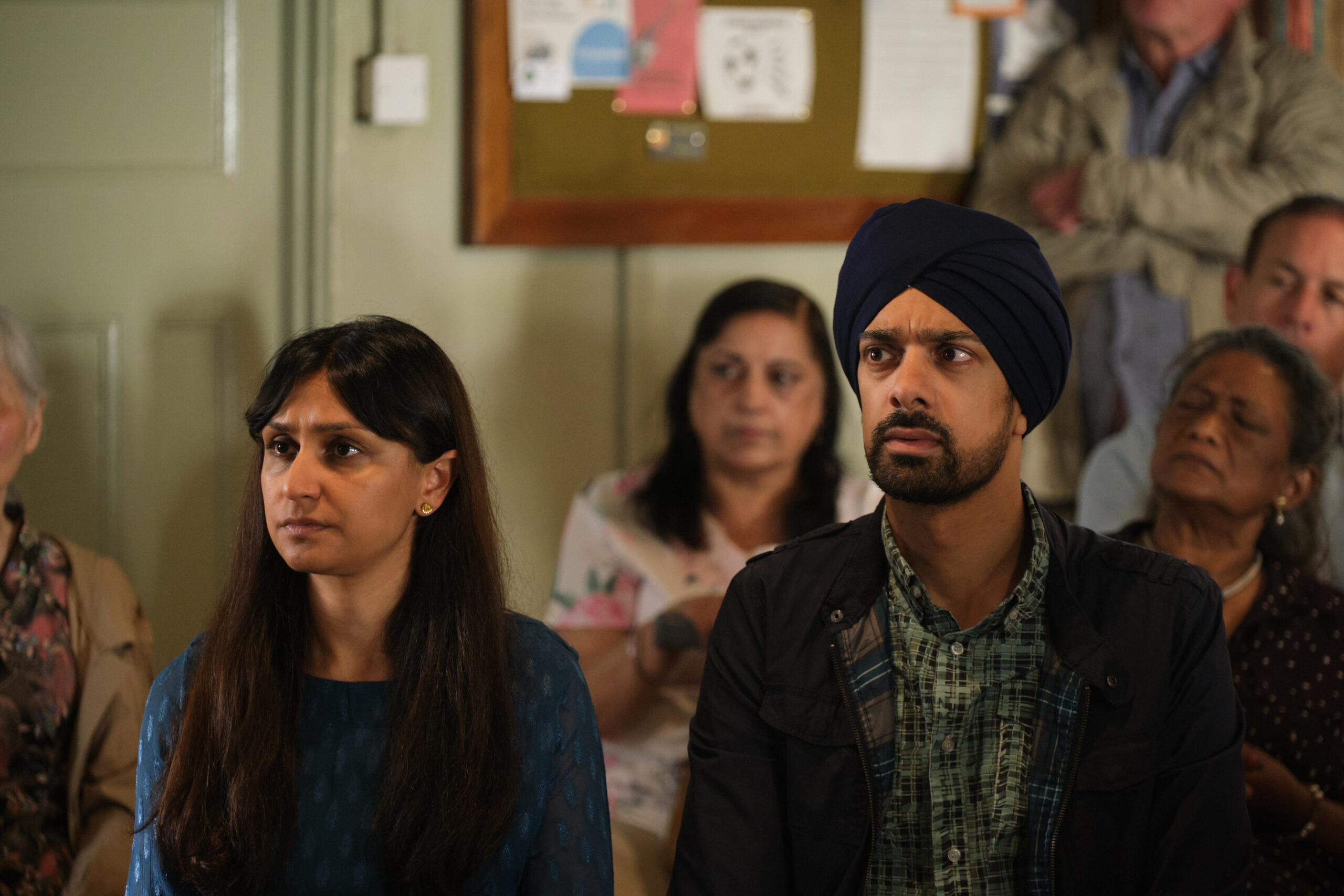 Krupa Pattani and Amit Shah in Mr Bates vs the Post Office