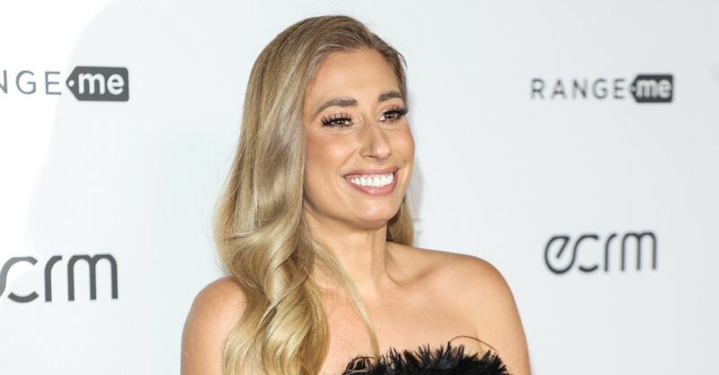 Stacey Solomon smiling