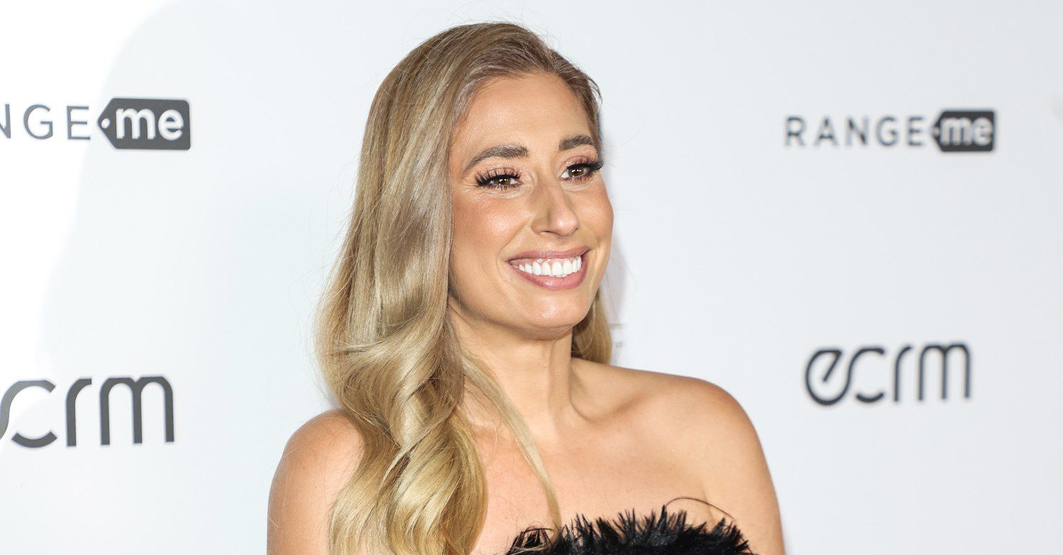 Stacey Solomon smiling 