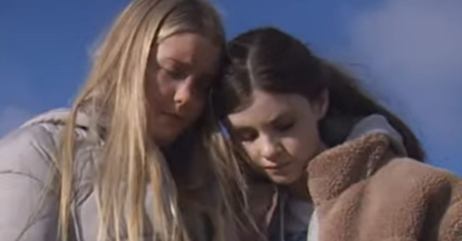 Emmerdale's Cathy and April are together at the crash site