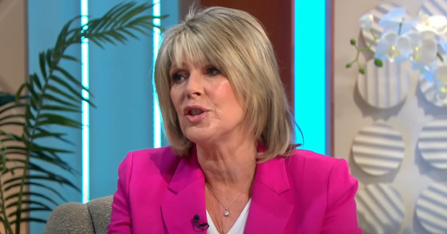 Ruth Langsford speaking on Lorraine